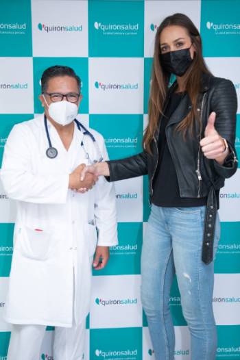 Tamara Abalde y Rodrígo Medina Quirónsalud Miguel Domínguez