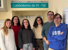 Equipo del Dr. Blanco Colio en las instalaciones del IIS-FJD