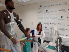Reconocimientos unicaja Mathias Lessort