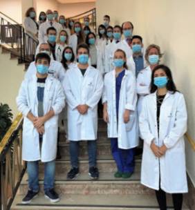2021 09 28 Equipo del Servicio de Neumología de la FJD