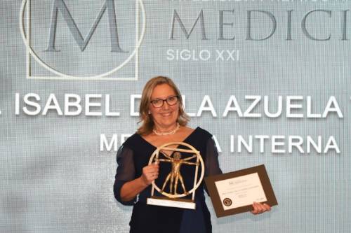 Foto premio Dra. Isabel de la Azuela