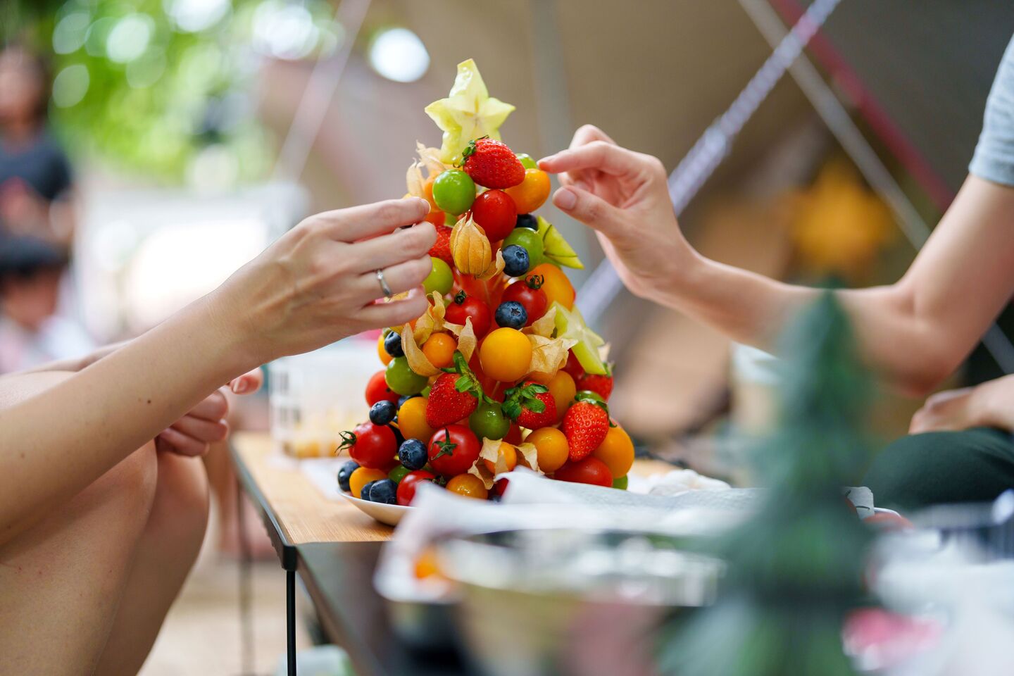 Foto alimentación saludable en N