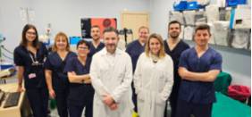 Dr. Casais y equipo de Digestivo Colonoscopia QS Málaga 2