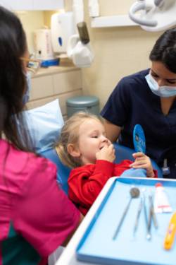 niña traumatismo dental