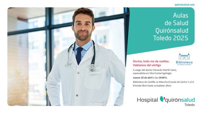 Aula de Salud Doctor todo me da vueltas Hablamos del véritgo