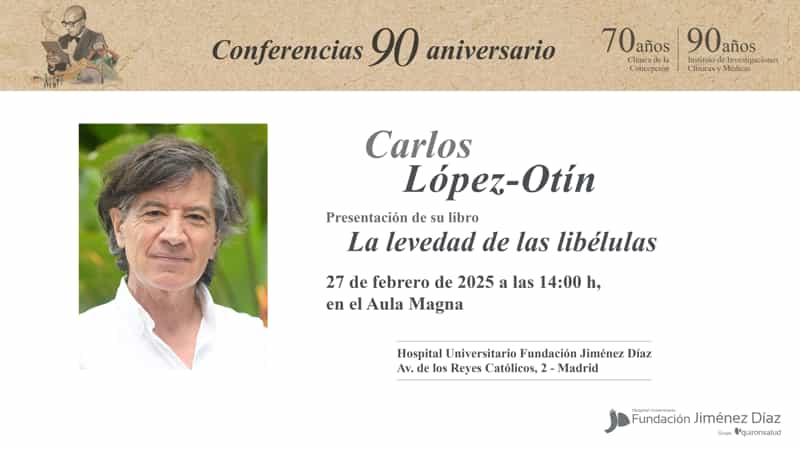 Conferencia 90 Aniversario FJD. Carlos López-Otín