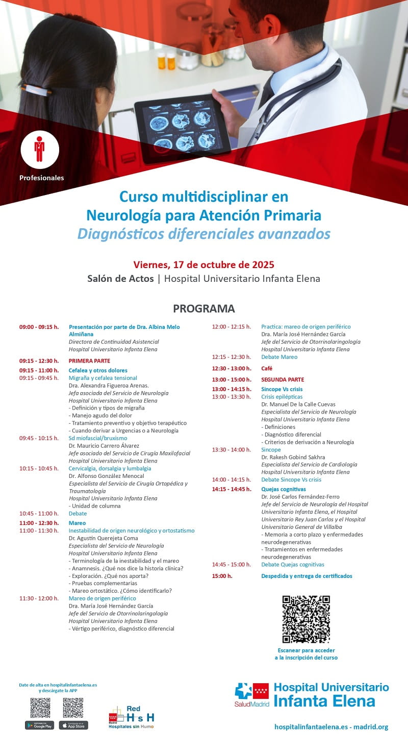 Curso multidisciplinar en Neurología para Atención Primaria