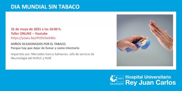 HURJC-Post DIA MUNDIAL TABACO HURJC. Este enlace se abrirá en una ventana nueva