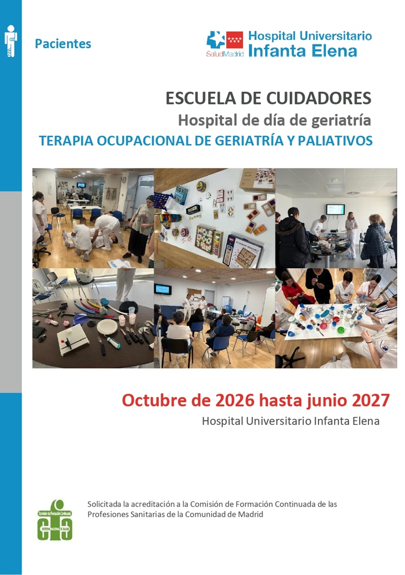 Escuela de Cuidadores del Hospital de Día Geriátrico
