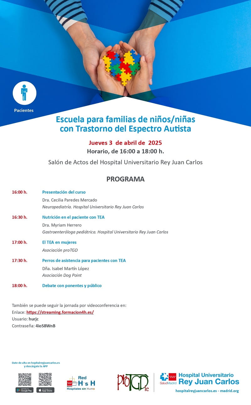 Programa Escuela para padres con niños TEA