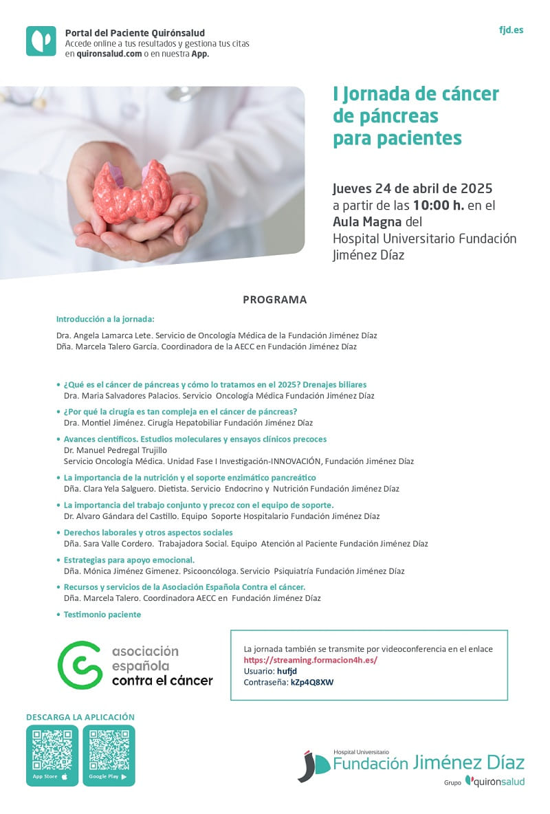 I Jornada de cáncer de páncreas