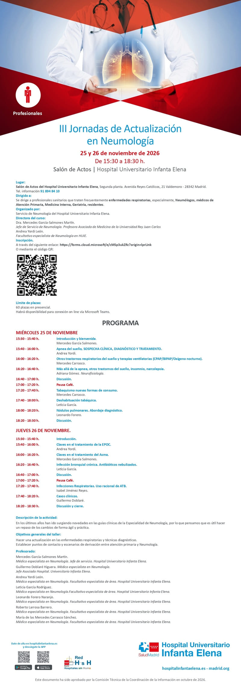 Jornadas de Actualización en Neumología