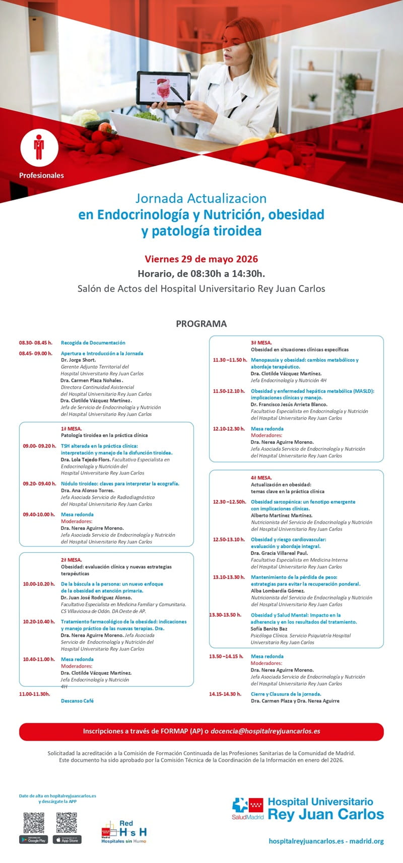 Jornada de Actualización en Endocrinología y Nutrición. Obesidad y patología tiroidea