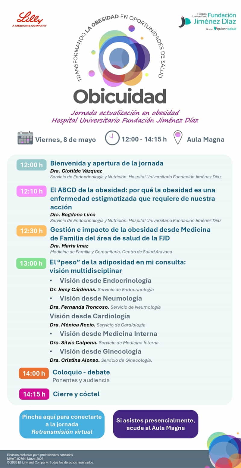 Jornada de actualización en obesidad. Obicuidad. Transformando la obesidad en oportunidades de salud
