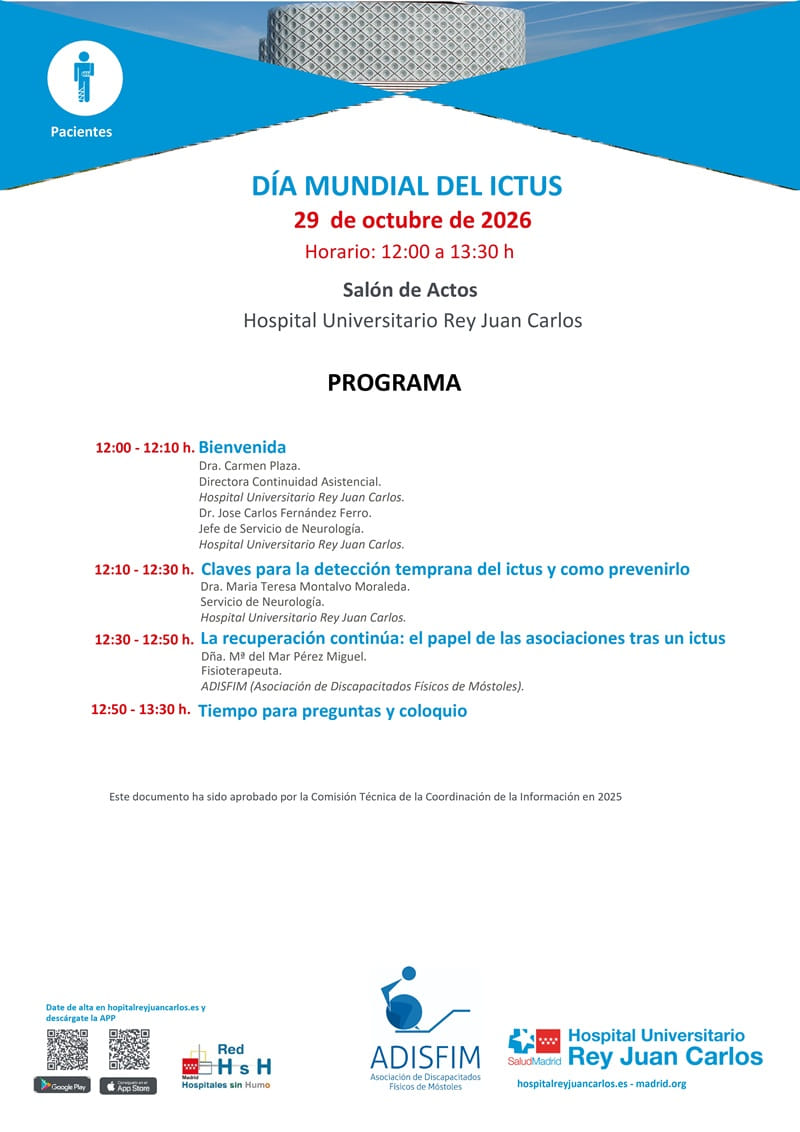 Jornada por Día Internacional del Ictus