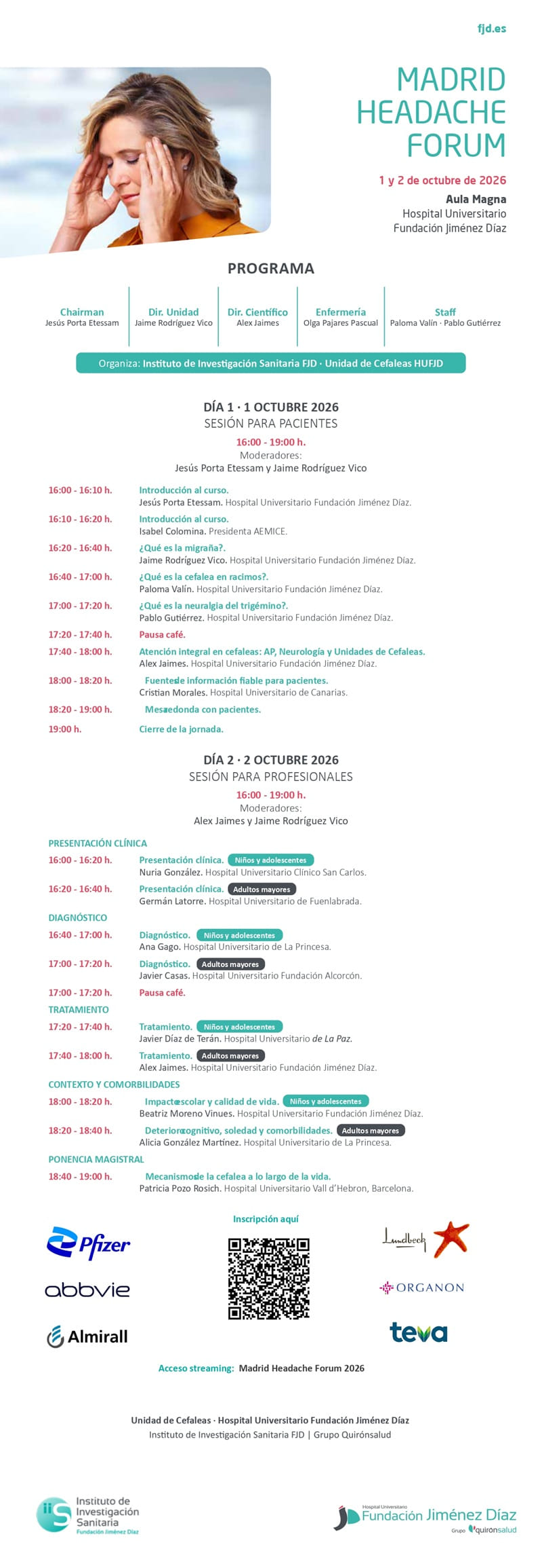 Programa Headhache Forum 2026