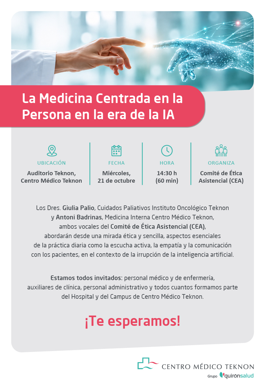medicina centrada en persona era IA teknon