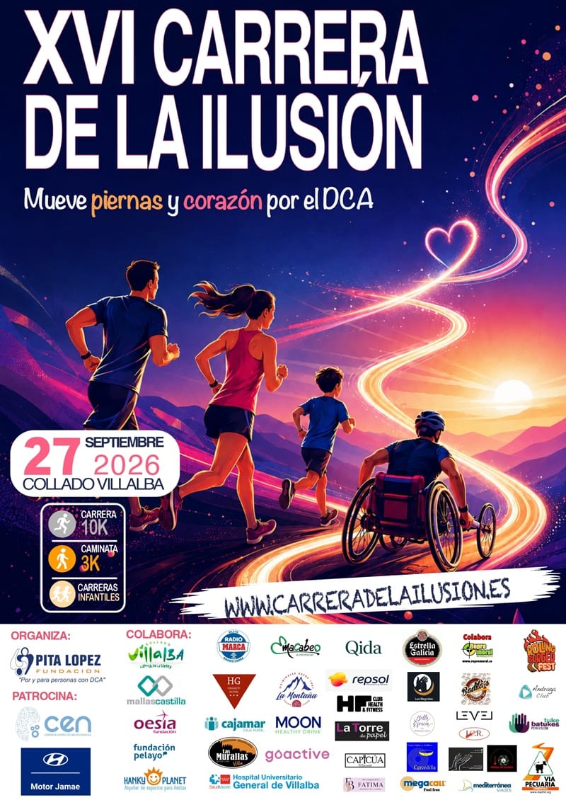 Participación como equipo médico en la XVI Carrera de la ilusión