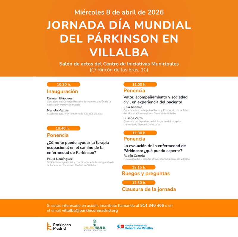 Jornada Día Mundial del Parkinson en Villalba