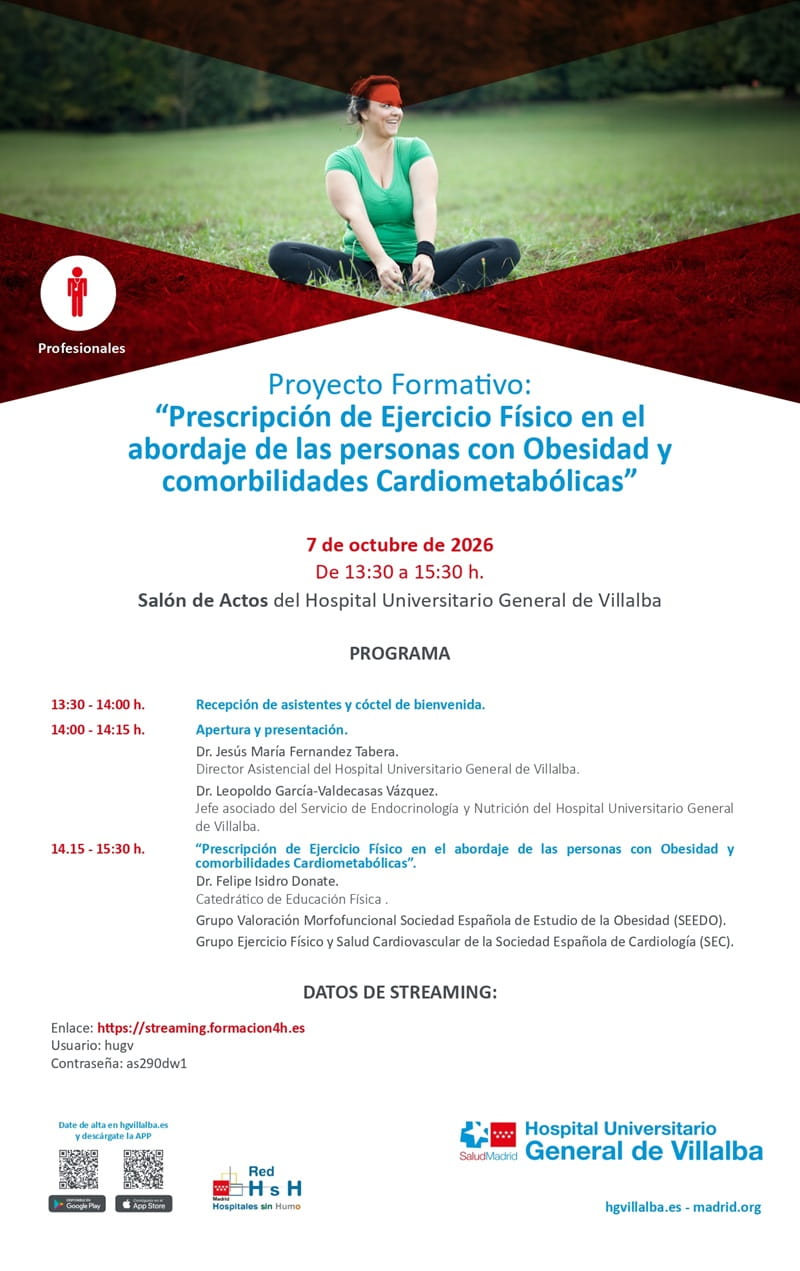 Programa educativo Prescripción de ejercicio físico en el abordaje de personas con obesidad y comorbilidades cardiometabólicas