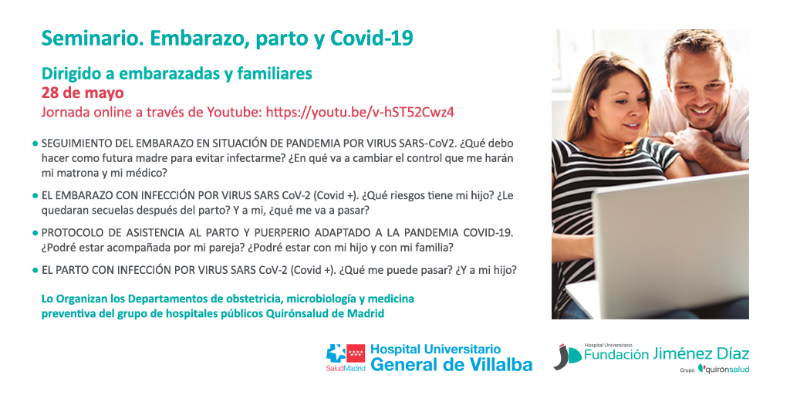 TWITTER. Seminario Embarazo, parto y Covid-19