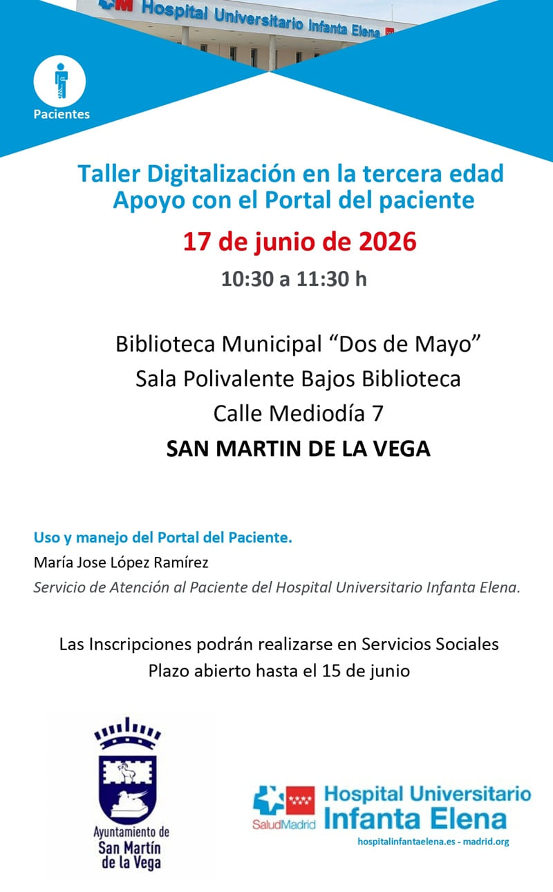 Taller de Digitalización dirigido a la tercera edad