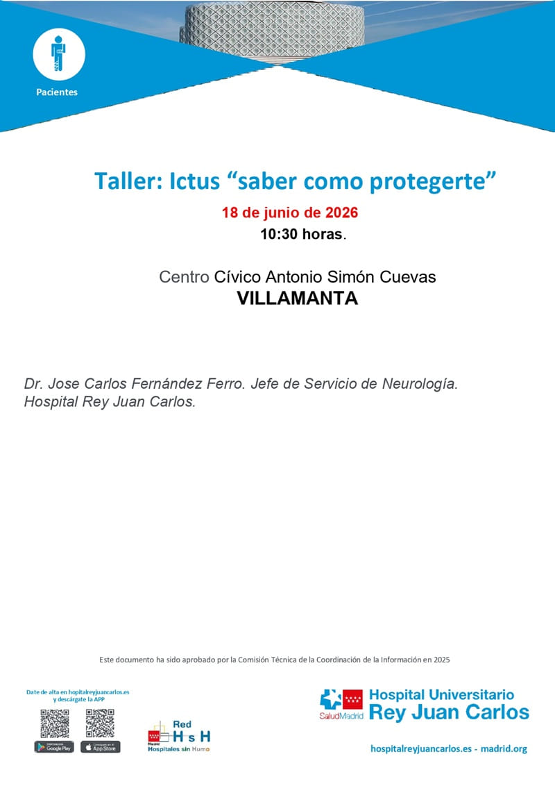 Taller de ictus "Saber cómo protegerte"