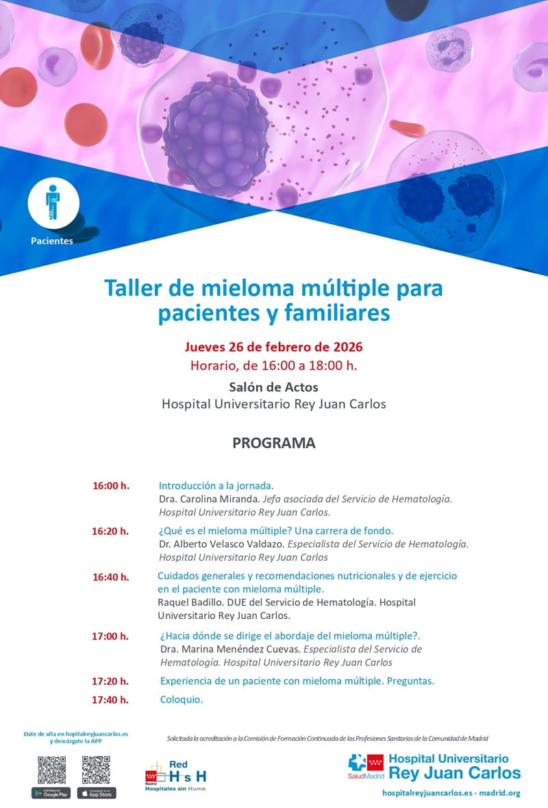 Taller "Mieloma múltiple para pacientes y familiares"