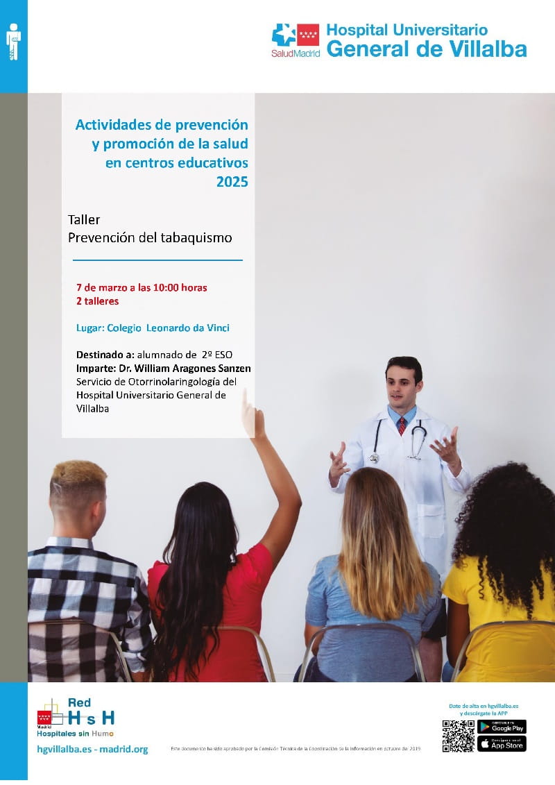 Taller sobre Prevención del tabaquismo