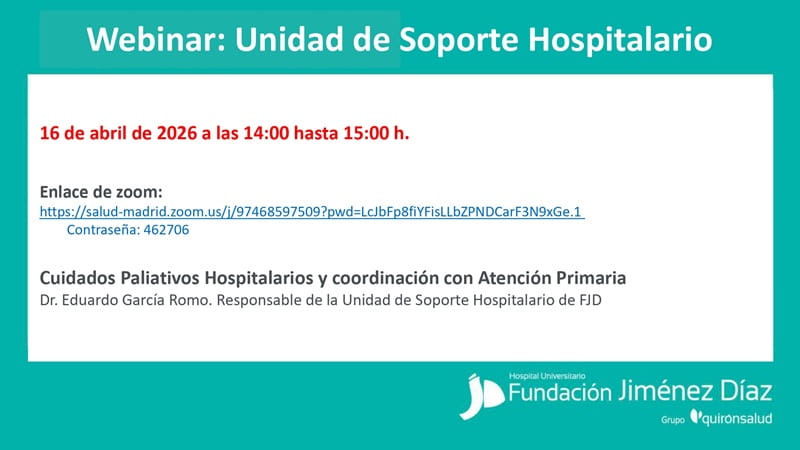 Webinar Unidad Soporte Hospitalario
