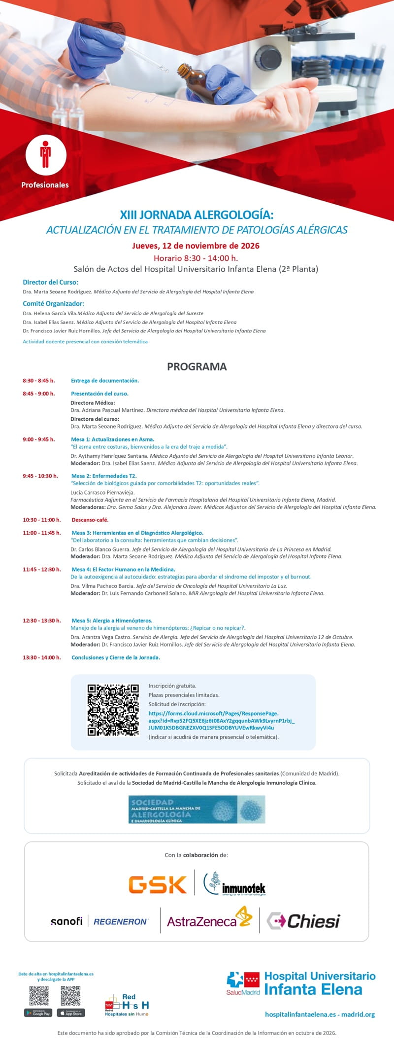 XIII Jornada de Alergología