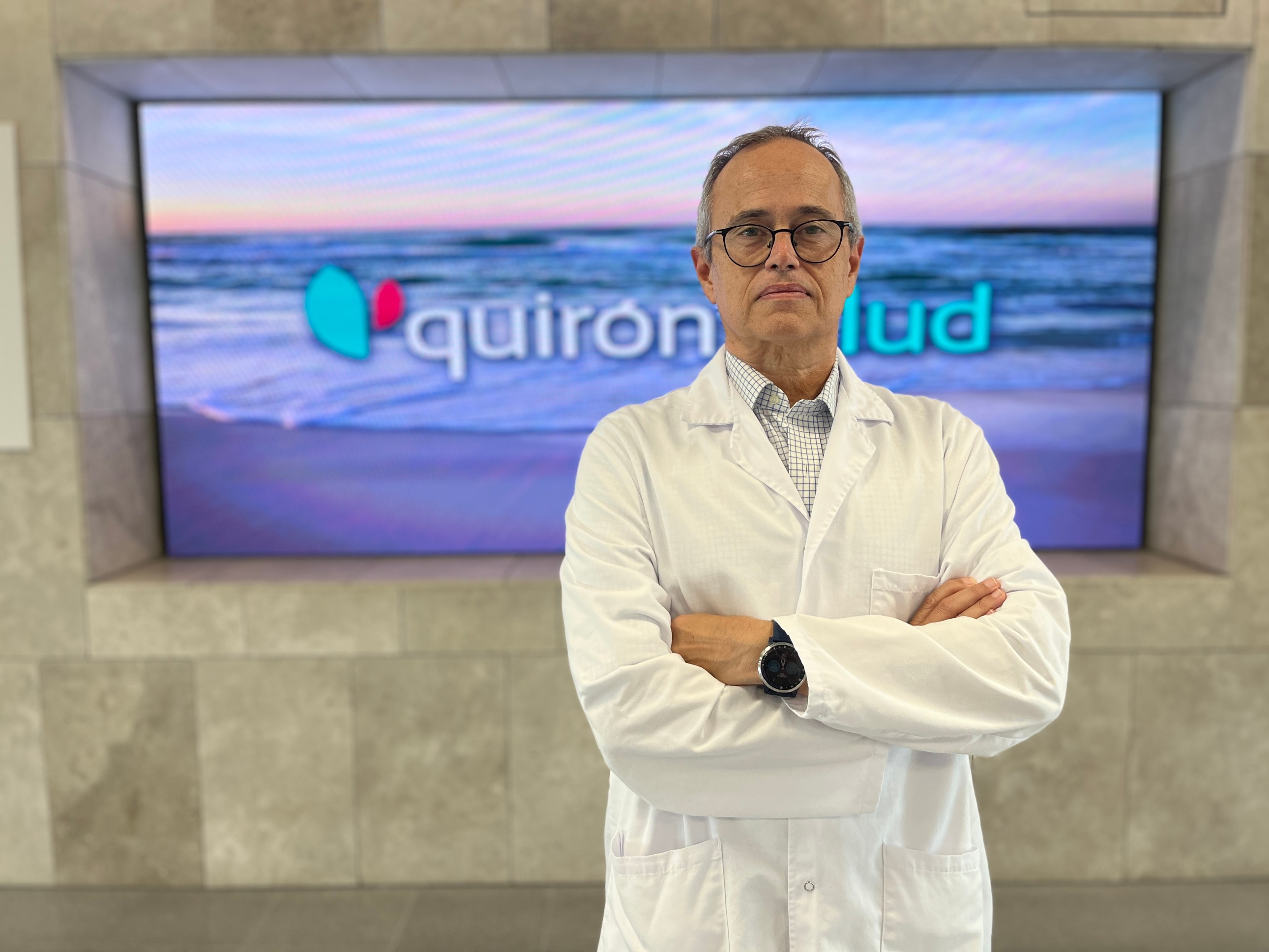 Cayo García, neumólogo intervencionista Quirónsalud Sagrdo Corazón
