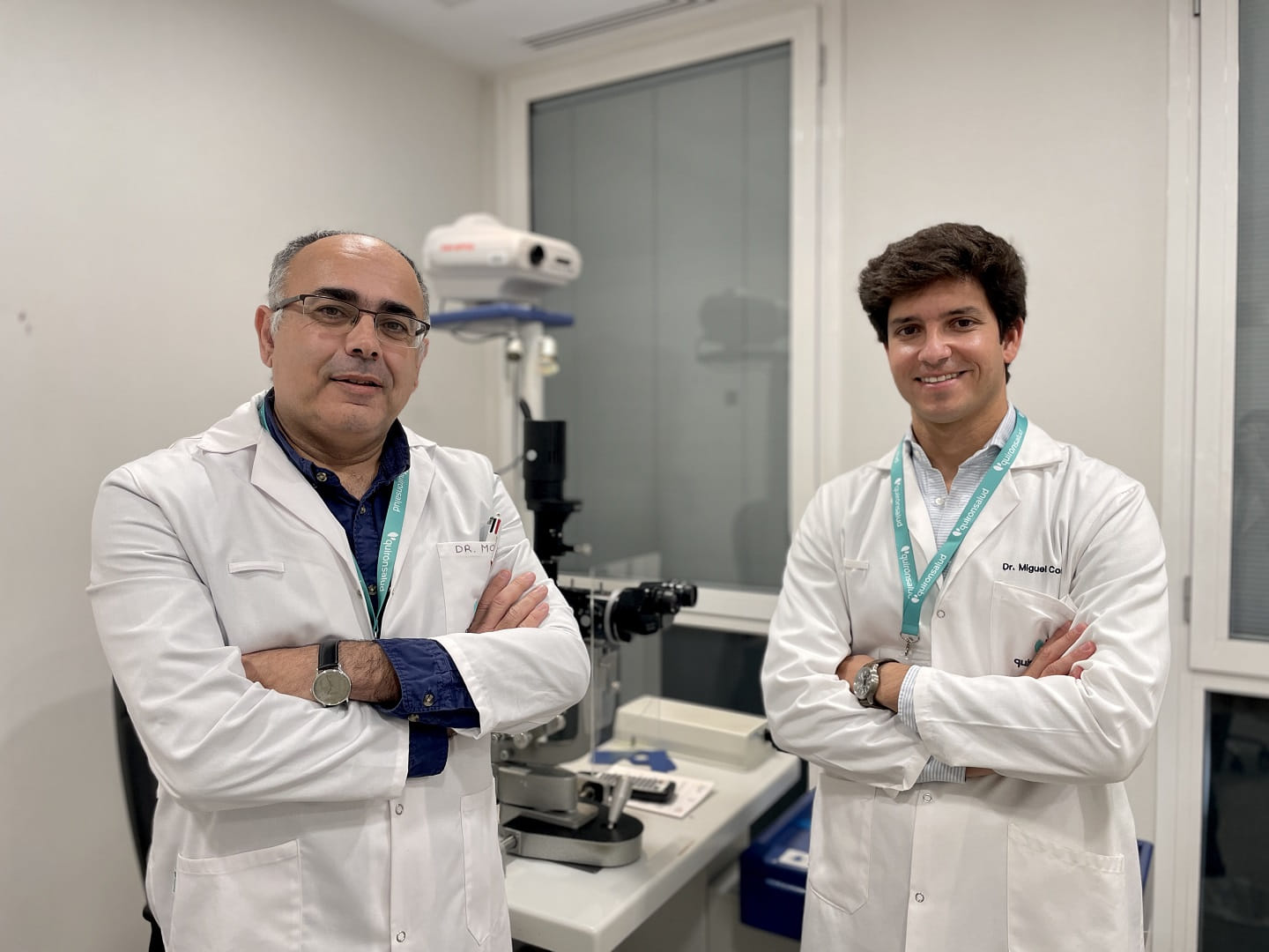 Doctores Atonio Uceda y Miguel Contreras
