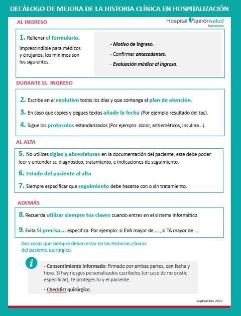 Decalogo Historia Clinica