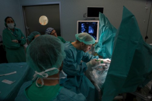 Técnica fusión resonancia magnética y biopsia. Hospital Quirónsalud Barcelona