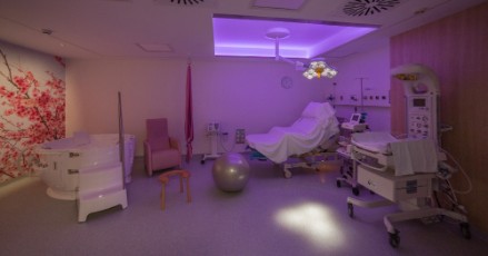 Sala de partos Hospital Quirónsalud Barcelona