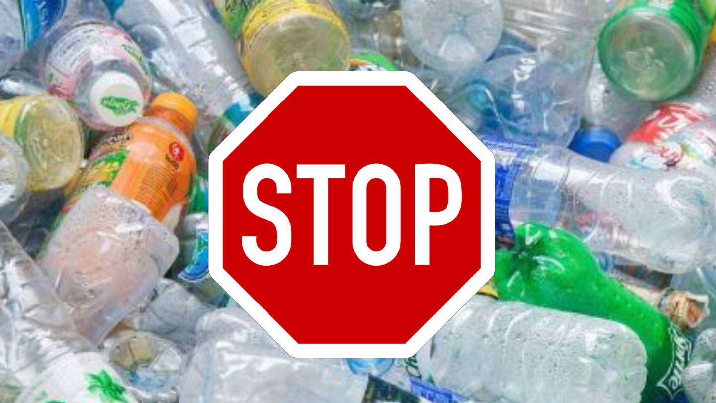 stop botellas plastico