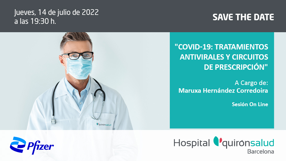 Save the date Jornada Covid-19 BCN