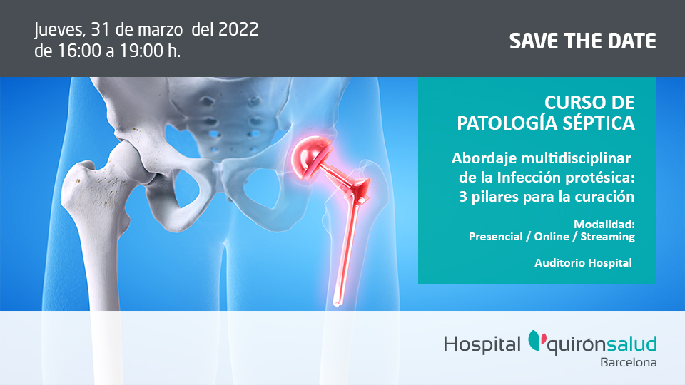 Save the date Patología Séptica BCN
