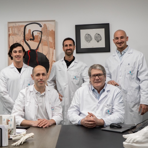 Equipo unidad pie y tobillo quiron barcelona