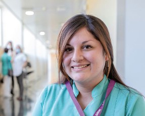 Melisa Ruiz enfermera Hospital Quirónsalud Barcelona