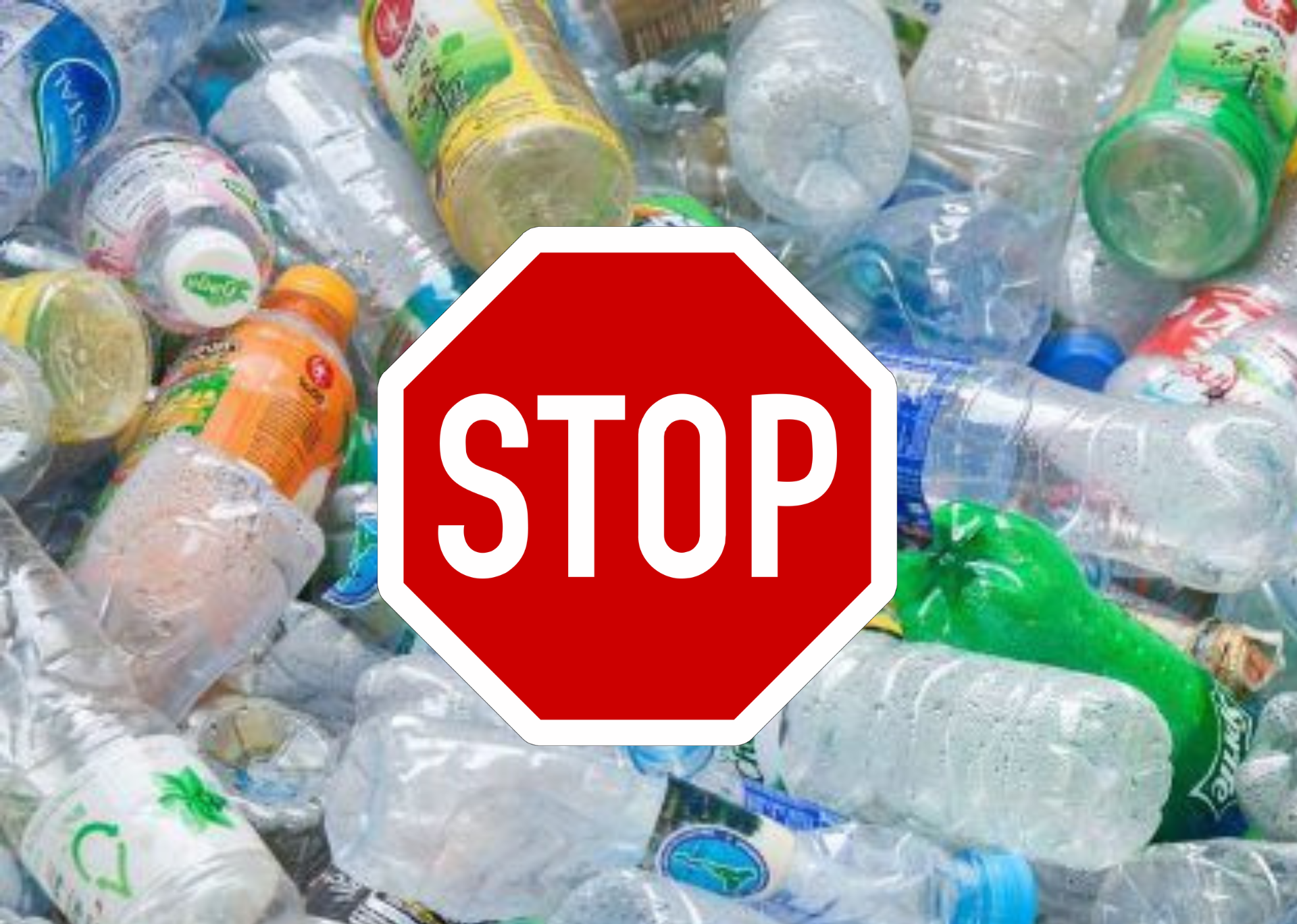 stop botellas plastico
