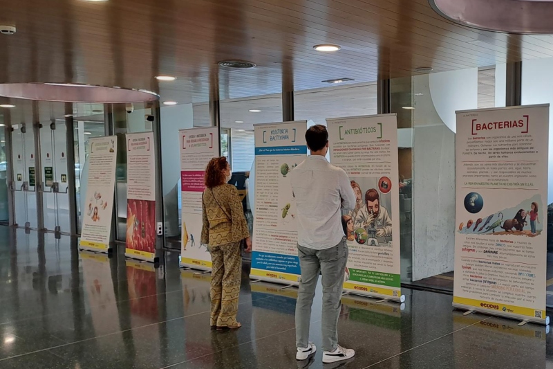 Expo bacterias Quironsalud Hospital Barcelona