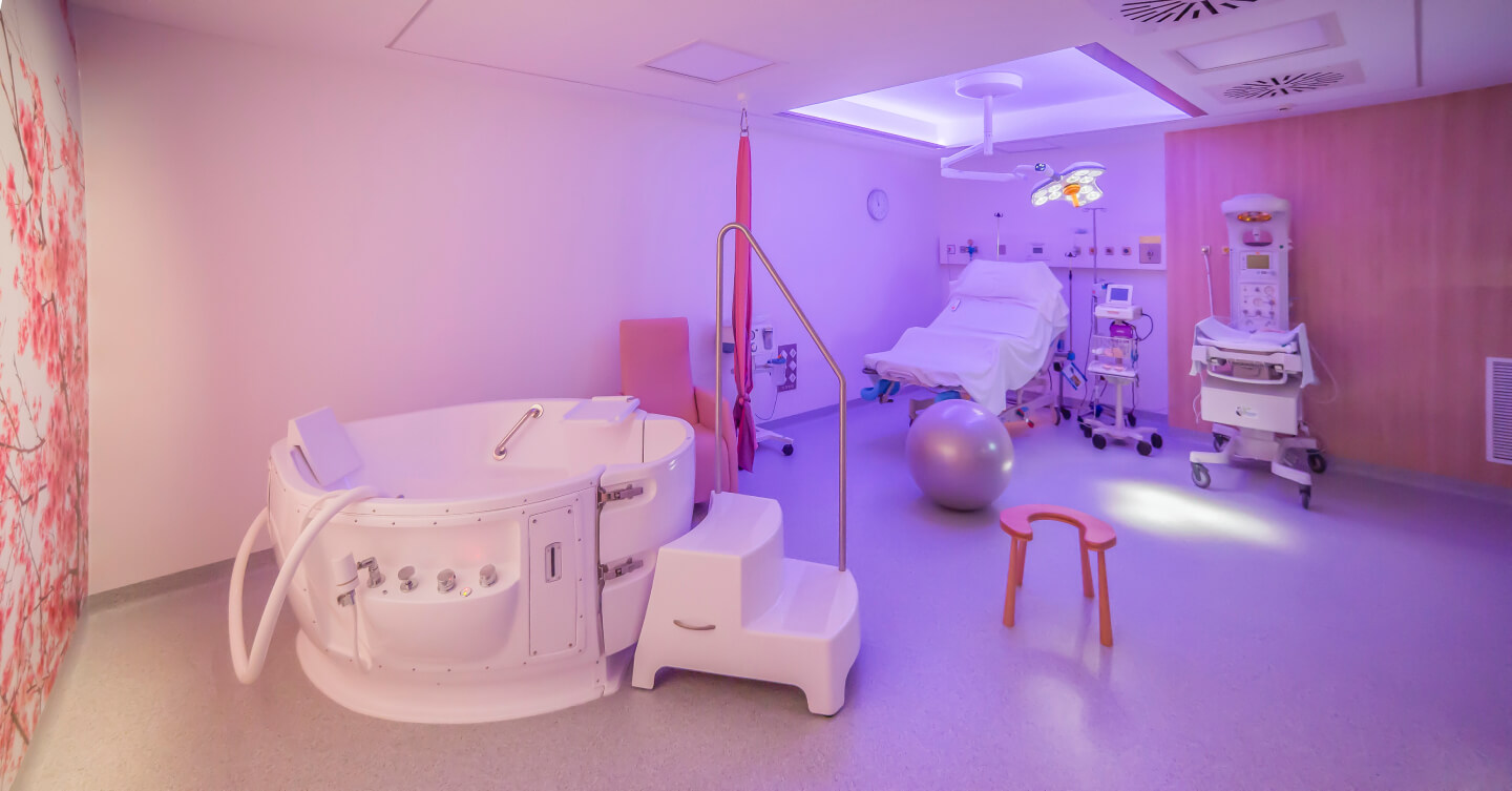 Parto natural Hospital Quironsalud Barcelona