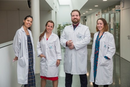 Dra. Marta Yuste - Dra. Mireia Ruiz de Castilla - Dr. Bruce Dos Santos - Dra. Lídia Sánchez