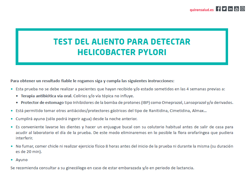 test de aliento