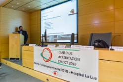 El Dr. Juan Donate durante su intervención