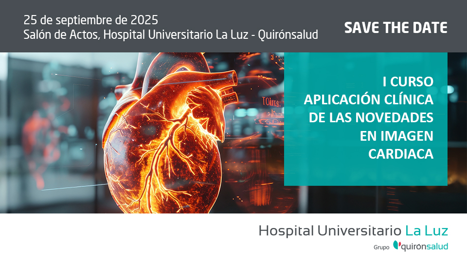 Save the date NOVEDADES EN IMAGEN CARDIACA LA LUZ (1)