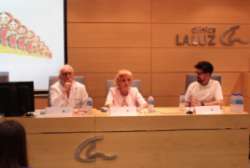 Dr. Manuel Miras, Carmen Arribas y Alfonso Méndez