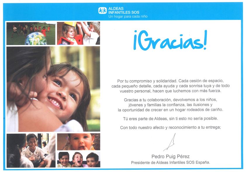 Diploma Aldeas Infantiles